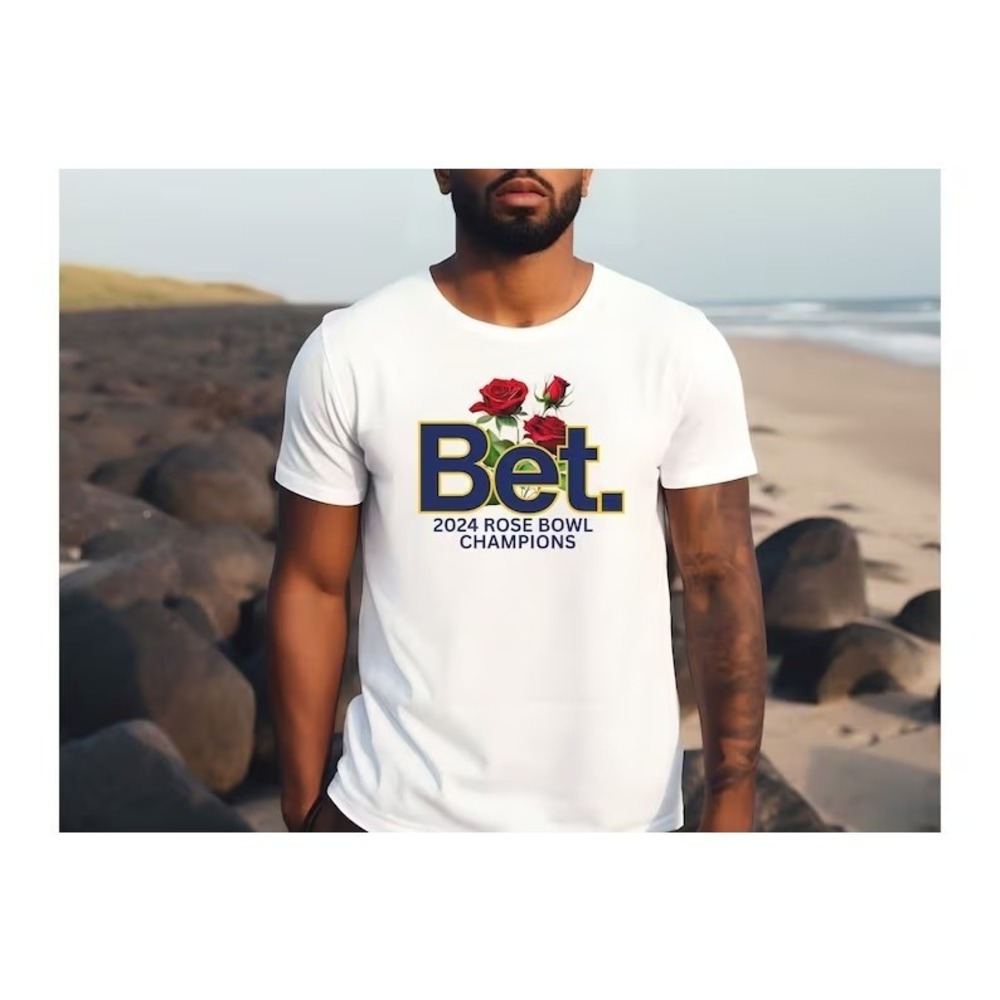 Bet Michigan T-shirt, Michigan Rose Bowl Champs, Bet Michigan